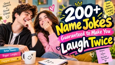 200+ Name Jokes Guaranteed to Make You Laugh Twice 