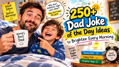 250+ Dad Joke of the Day Ideas to Brighten Every Morning