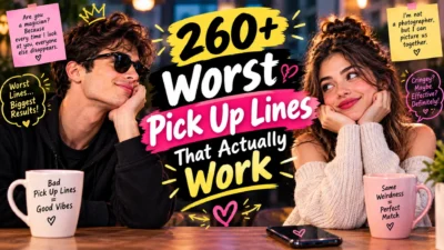 260+ Worst Pick Up Lines That Actually Work
