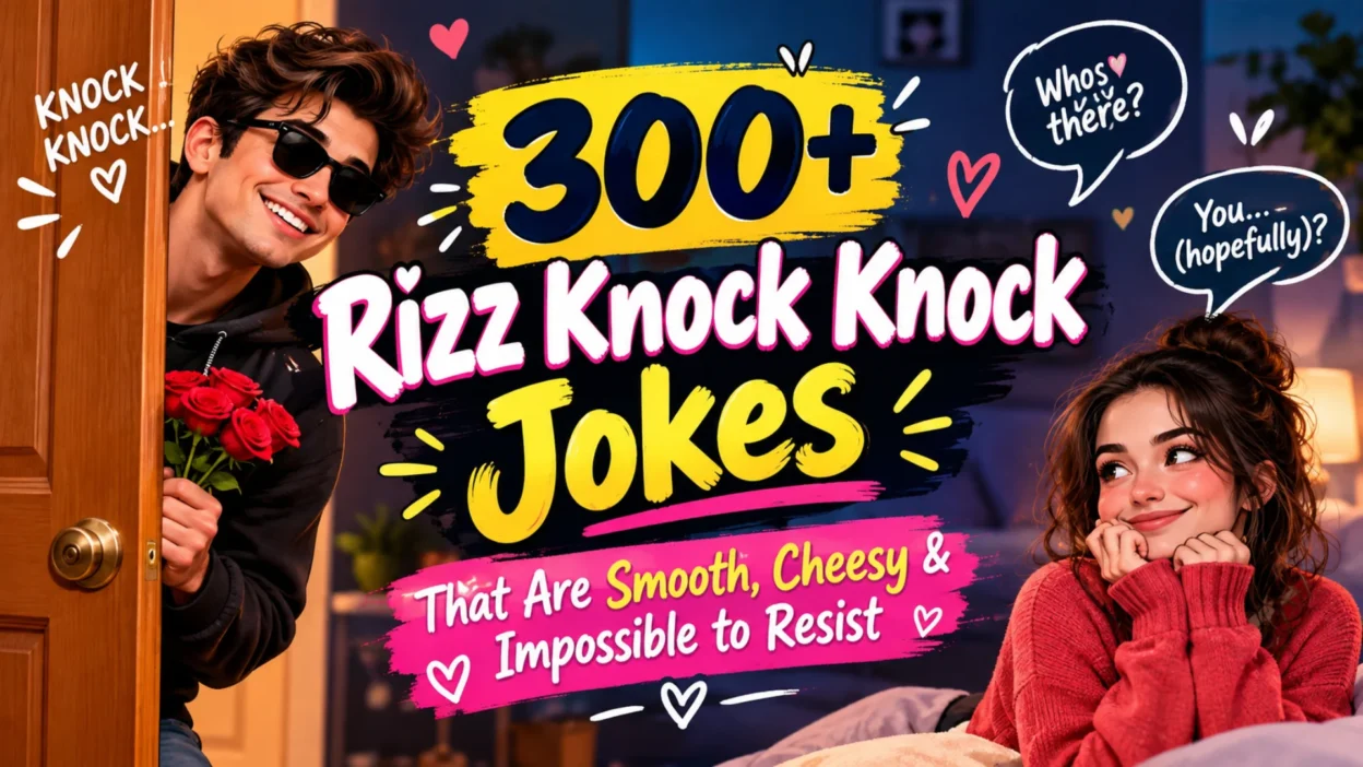300+ Rizz Knock Knock Jokes That Are Smooth, Cheesy & Impossible to Resist