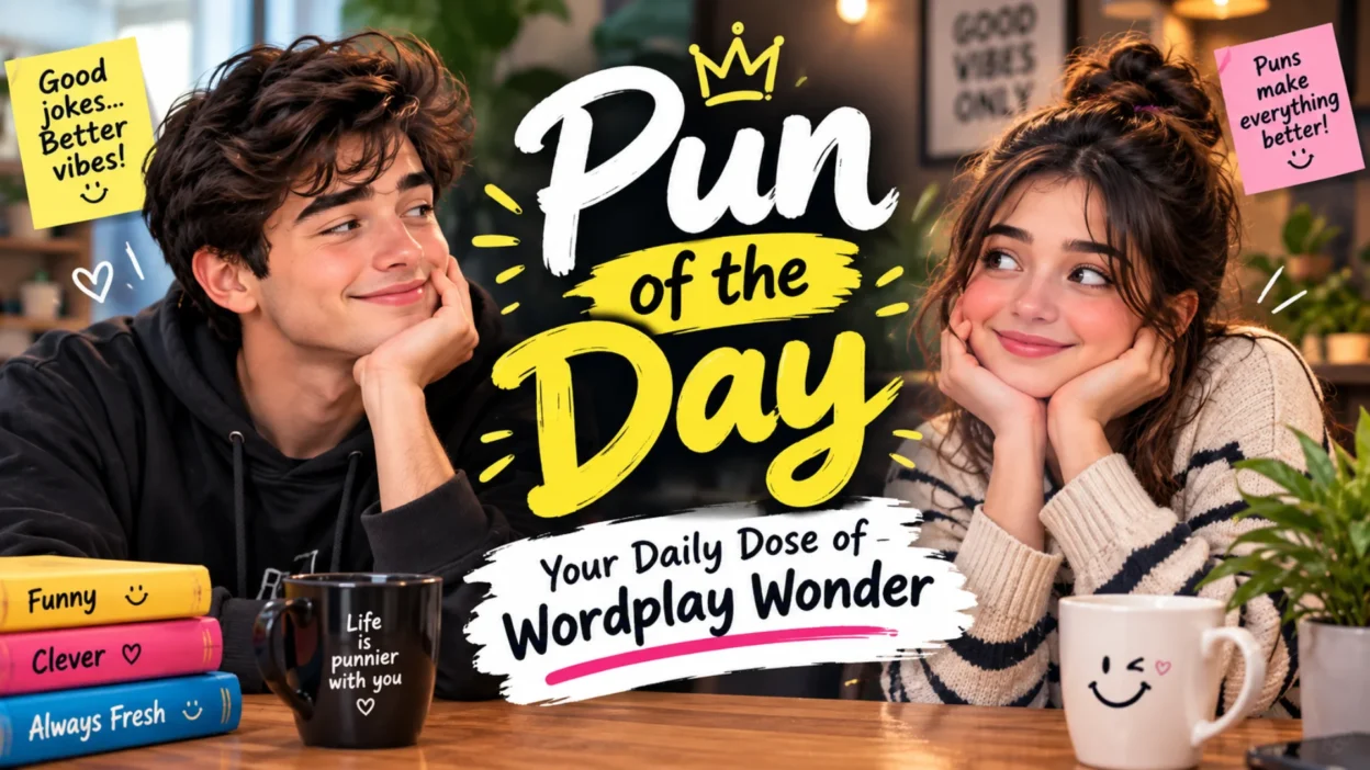 Pun of the Day Your Daily Dose of Wordplay Wonder