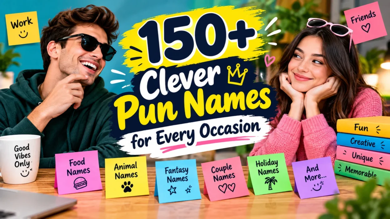 150+ Clever Pun Names for Every Occasion
