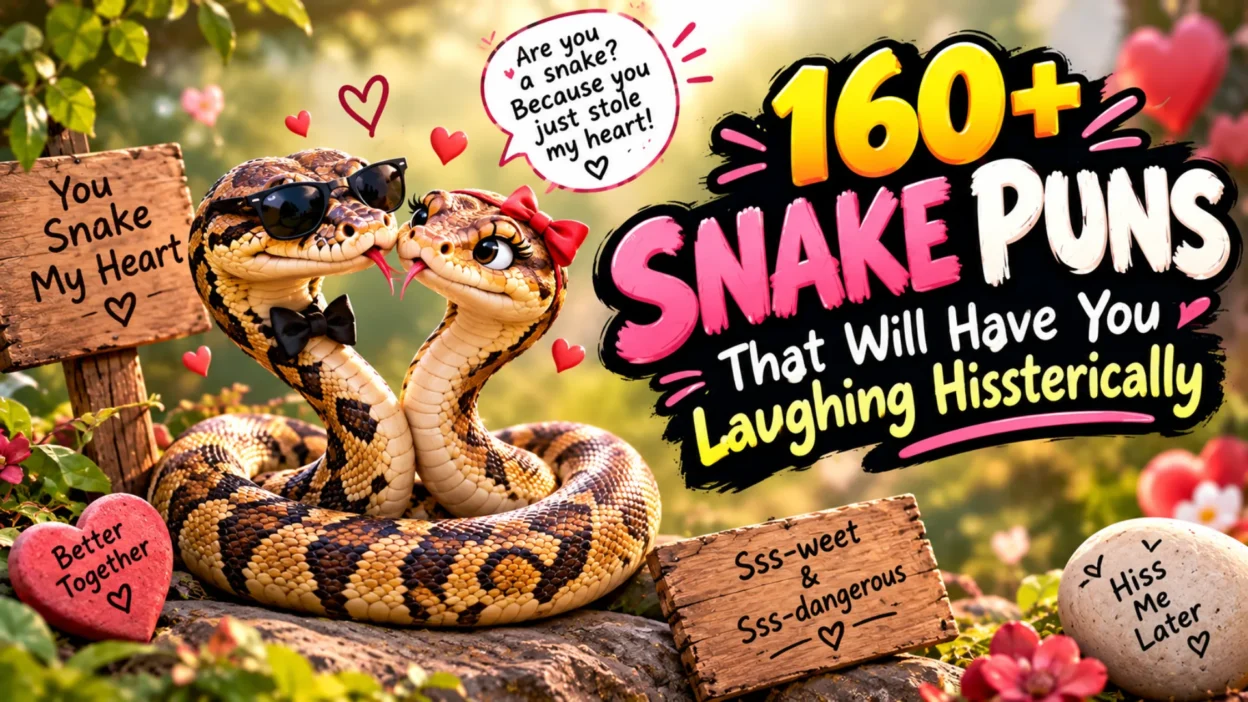 160+ Snake Puns That Will Have You Laughing Hissterically