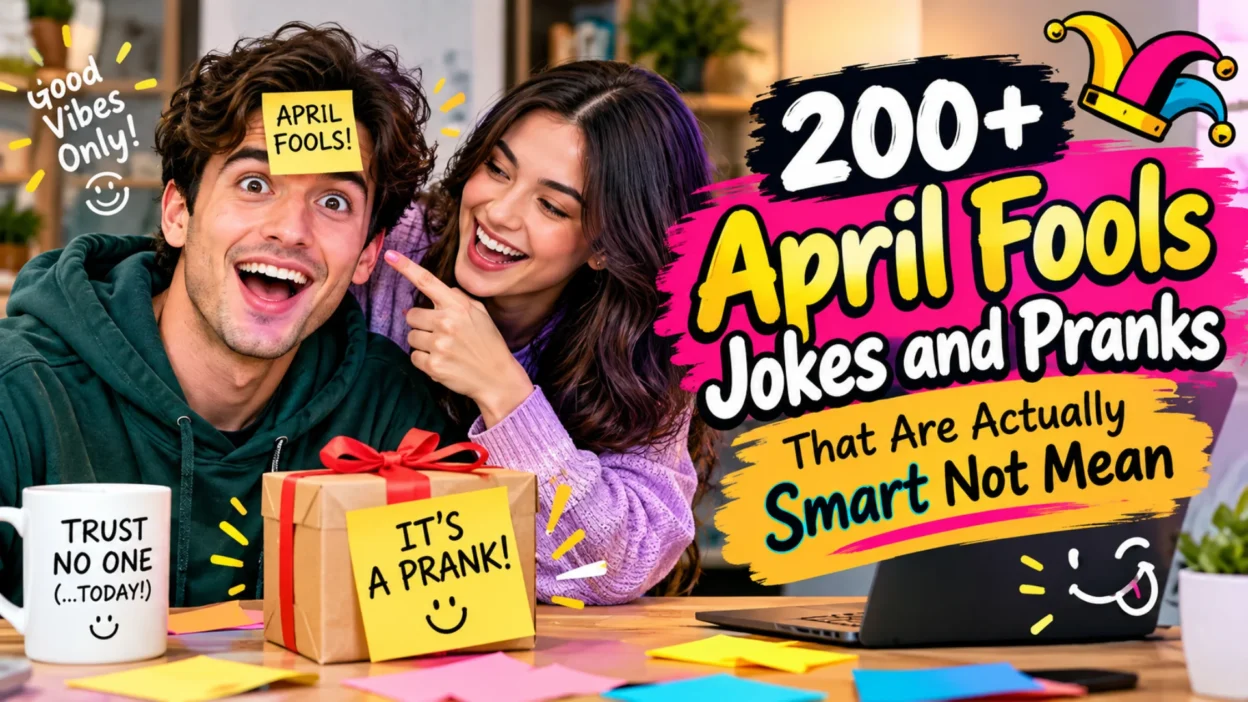 200+ April Fools Jokes and Pranks That Are Actually Smart Not Mean