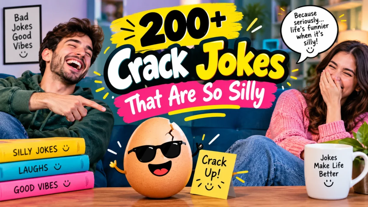 200+ Crack Jokes That Are So Silly