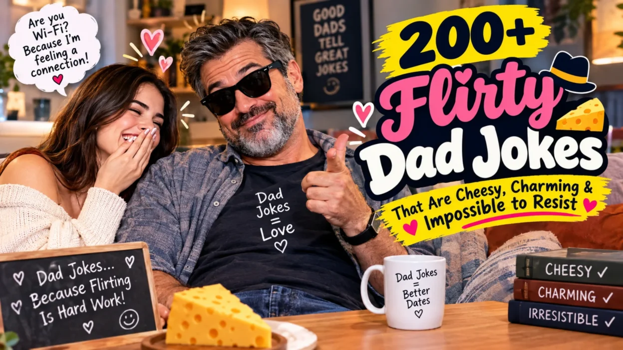 200+ Flirty Dad Jokes That Are Cheesy, Charming & Impossible to Resist