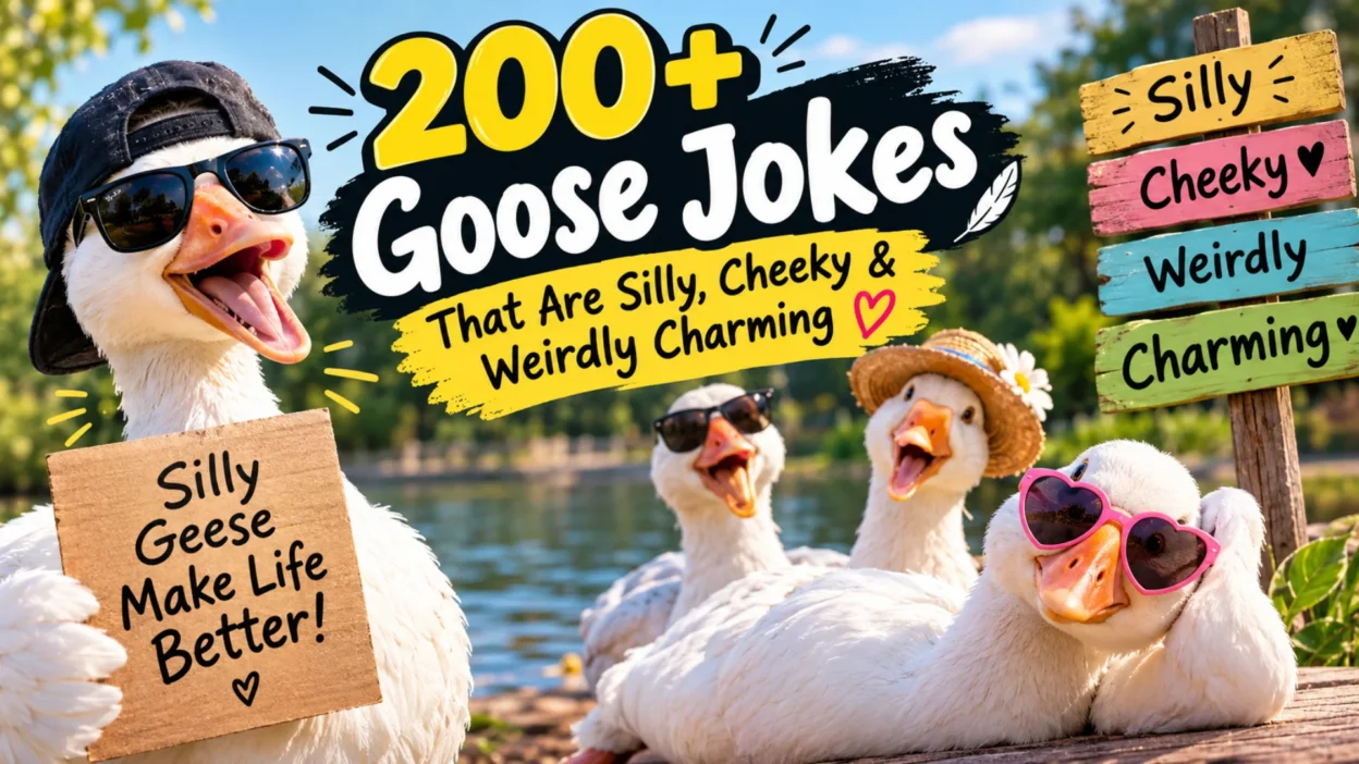 200+ Goose Jokes That Are Silly, Cheeky & Weirdly Charming